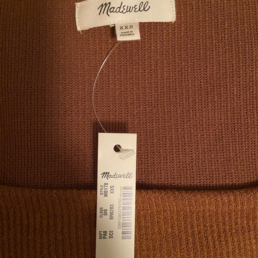 Madewell NWT Bell Sleeve Top